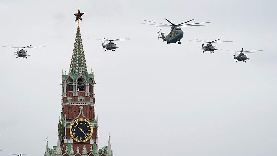 В Москве во время парада Победы будет дождливо и прохладно