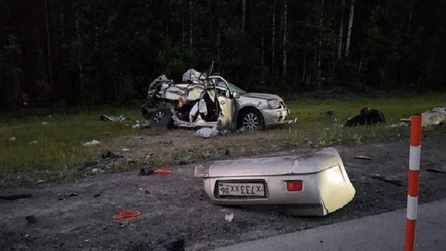 Semya Iz Treh Chelovek Pogibla V Dtp Pod Tyumenyu Iz Za Vybezhavshego Na Dorogu Losya Novosti Izvestiya 07 07 2021