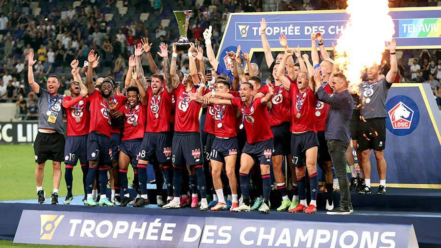 «Лилль» впервые стал обладателем Суперкубка Франции