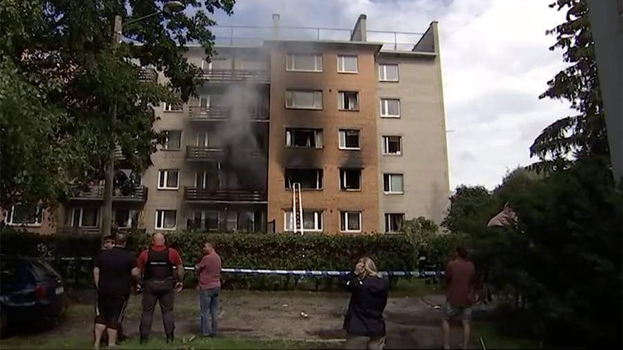 Взрыв в жилом доме произошел в эстонском Тарту