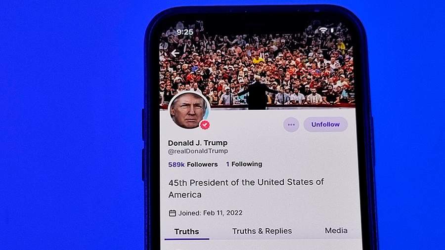 Дональд Трамп на Truth Social