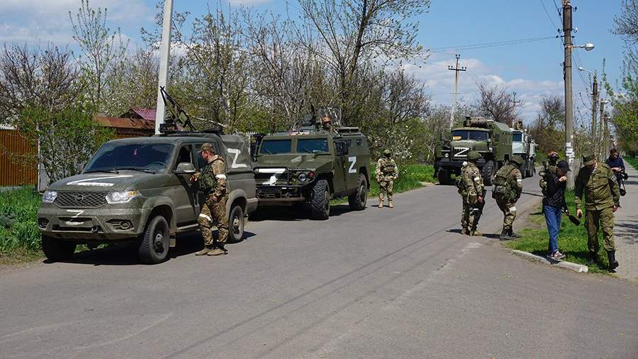 Военные ВС РФ на Украине