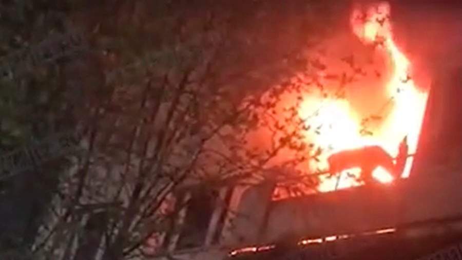 Пожар в жилом доме