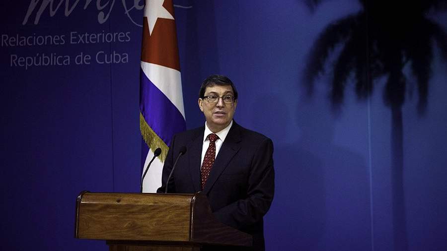 Cuban Foreign Minister Condemned Sanctions Against Russia And ...