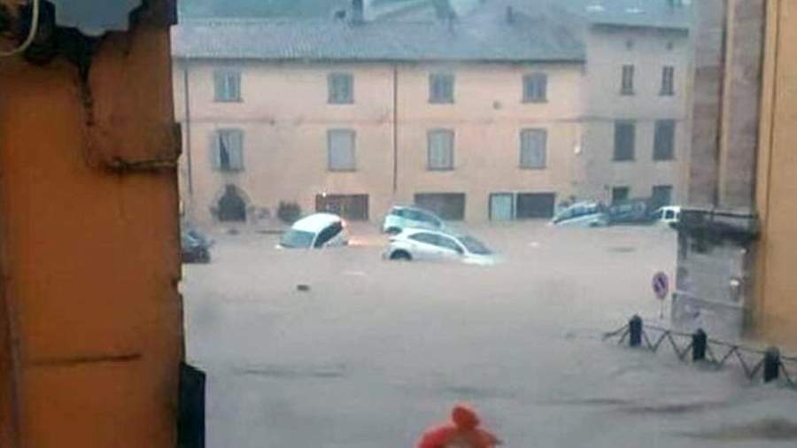 Cantiano Italy Flooding