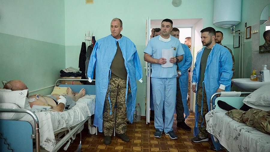 President Zelensky calls attack on Ukraine hospital a war crime - YouTube