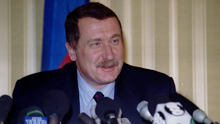 Former Yeltsin aide reacted to the disclosure in the United States of his views on Ukraine