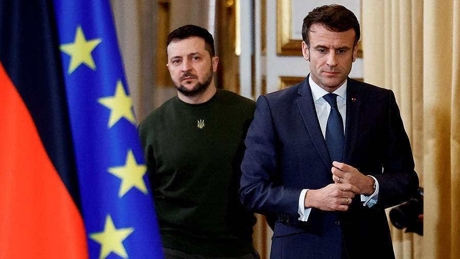 Macron awarded Zelensky with the Order of the Legion of Honor