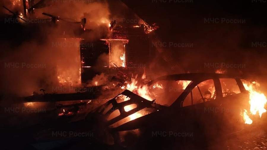 Near Irkutsk, a man burned down in a bathhouse due to a flared mining farm