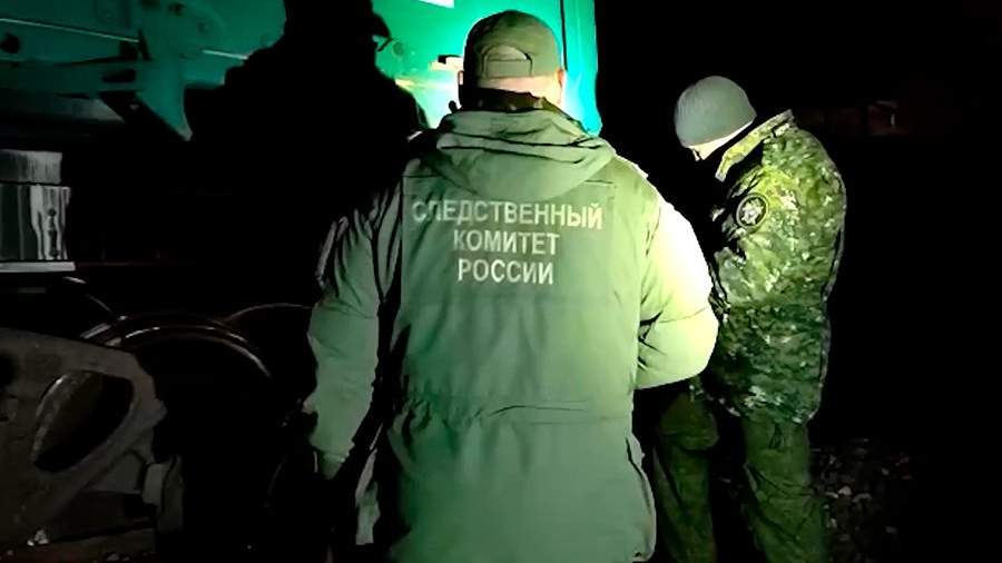 СК России опубликовал кадры с места подрыва ж/д путей в Брянской области