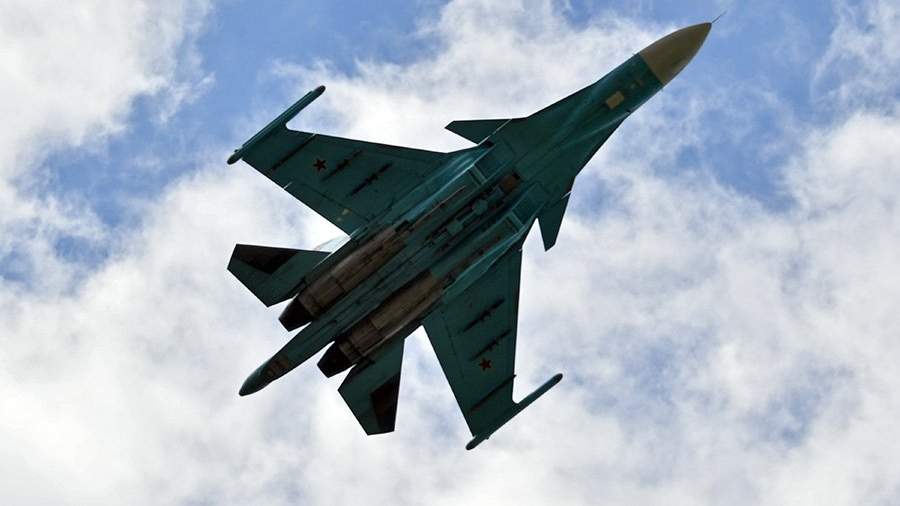 Su-34 VKS of the Russian Federation hit the battalion of the Armed Forces of Ukraine in the Kupyansk direction