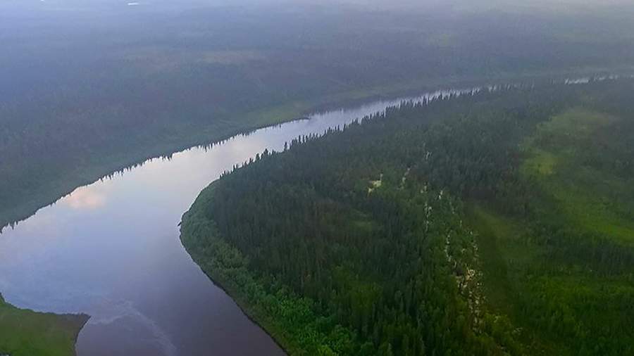 Река Колва Пермский край