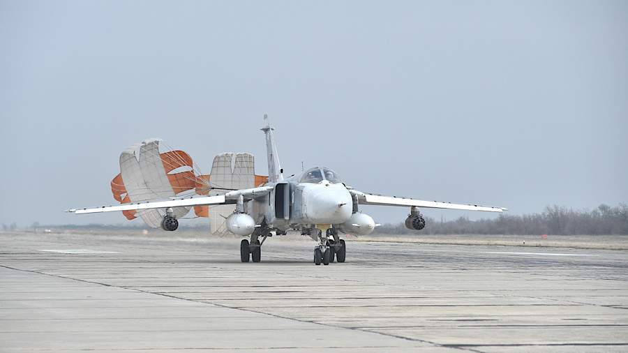 Bombers of the Russian Armed Forces hit four command and observation