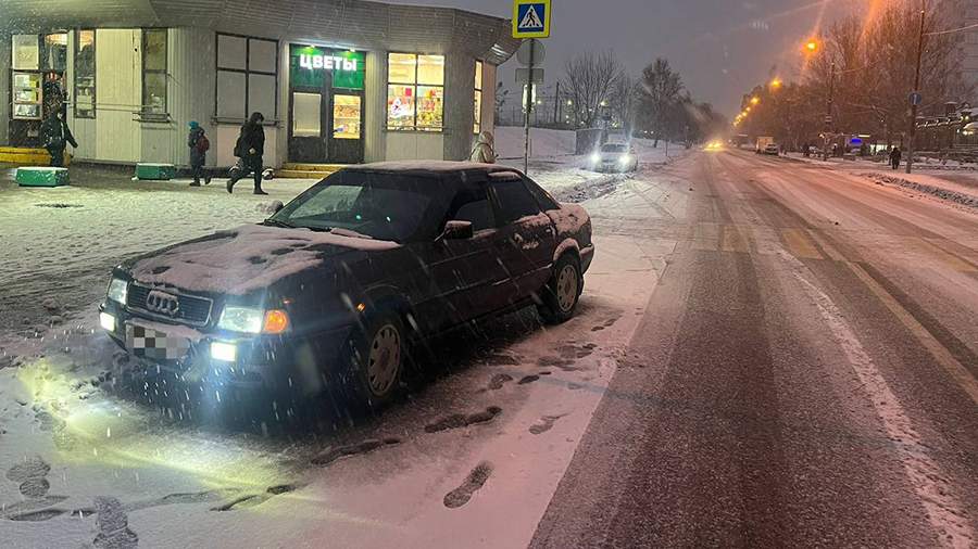 Автомобиль сбил 13-летнюю девочку на пешеходном переходе в Бирюлево ...