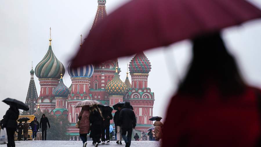 Forecasters predicted rain in Moscow and up to +9 degrees on November 8