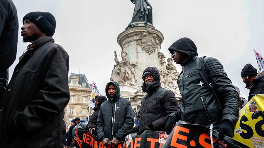Rallies against immigration law took place in France Pledge Times