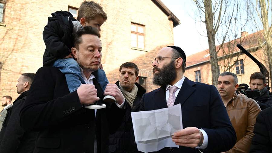 Elon Musk visited Auschwitz with his son after accusations of anti-Semitism