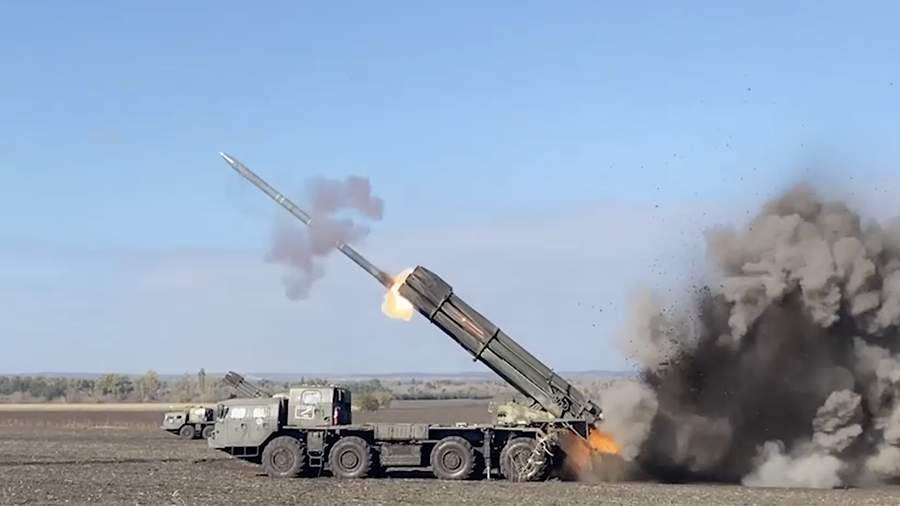 The Russian Armed Forces, With The Help Of The Smerch Mlrs, Destroyed 