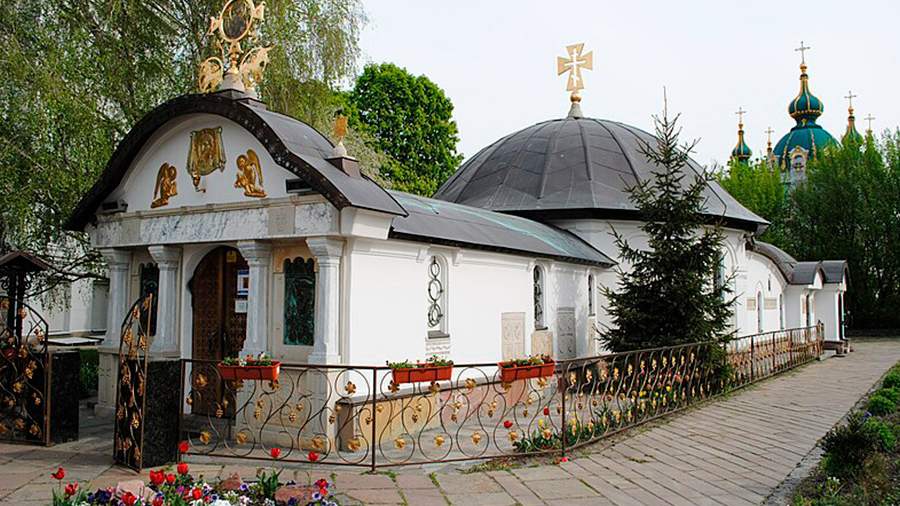 Десятинная церковь в киеве фото сейчас В Киеве снесли часовню Десятинного монастыря канонической УПЦ Новости мира Извес