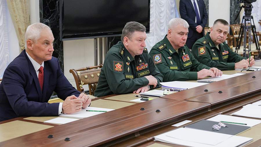 Андрей белоусов в военной форме фото Путин заявил о задаче Белоусова открыть Минобороны РФ для инноваций Новости арми