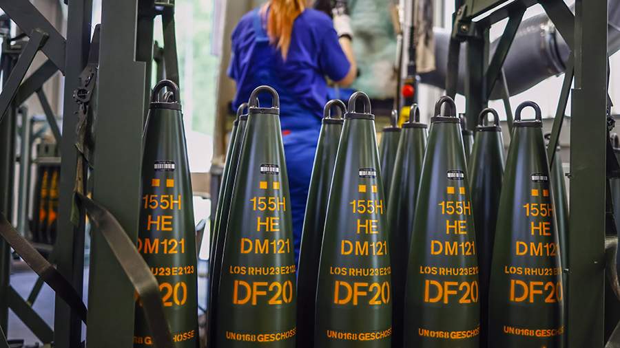 Rheinmetall вдвое увеличит мощность завода по производству снарядов на Украине