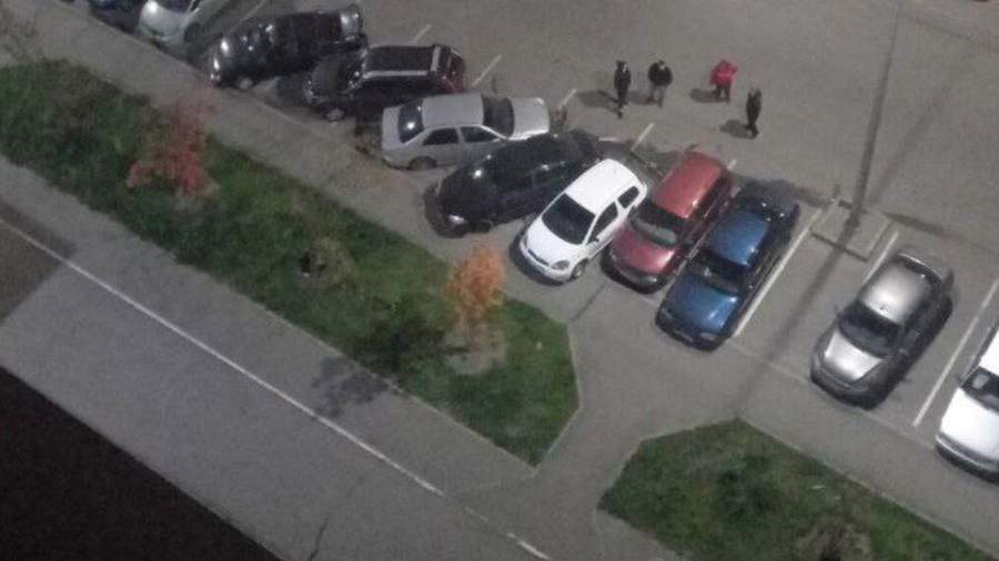 In Barnaul A Drunk Man Rammed Eight Cars In A Parking Lot Новости