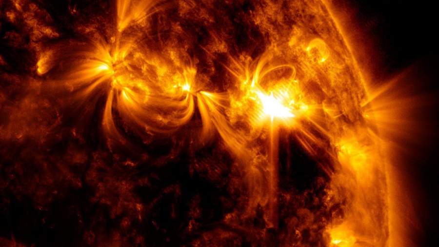 Watch: Intense X-class solar flare erupts from the sun Fox Weather