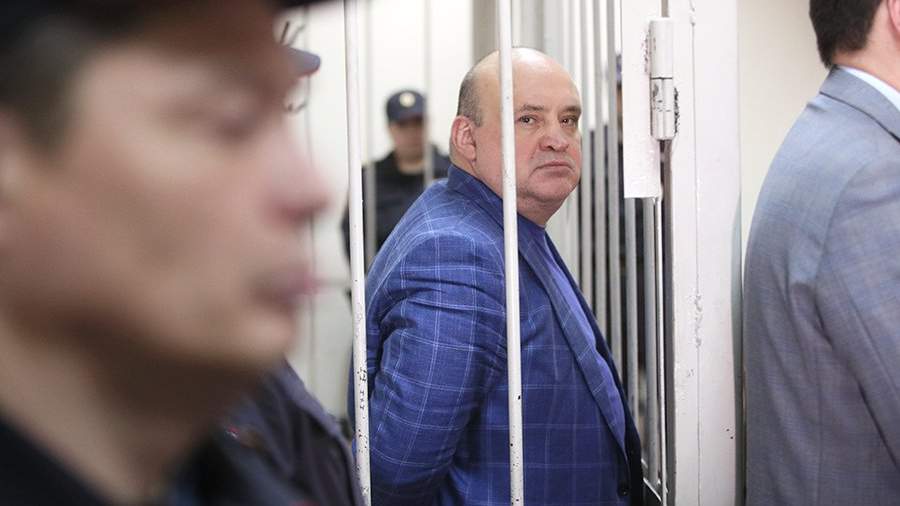 Бывший исполняющий обязанности гендиректора НПО «Техномаш» Дмитрий Панов во время избрания меры пресечения в Замоскворецком суде