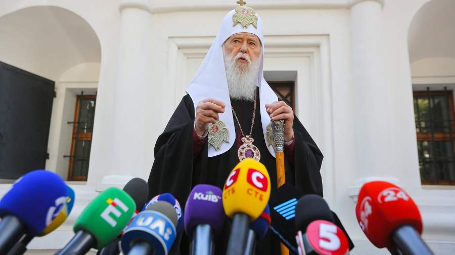 Бывший глава неканонической Украинской православной церкви Киевского патриархата Филарет Денисенко