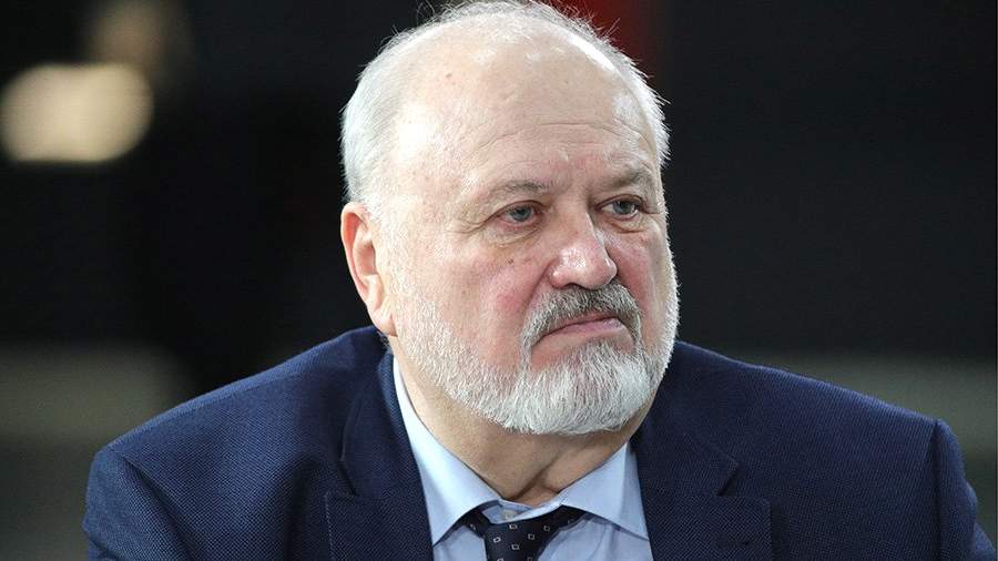 Ректор Всероссийского государственного института кинематографии им. Герасимова Владимир Малышев во время заседания Правительственного совета по развитию отечественной кинематографиит на территории киноконцерна "Мосфильм".