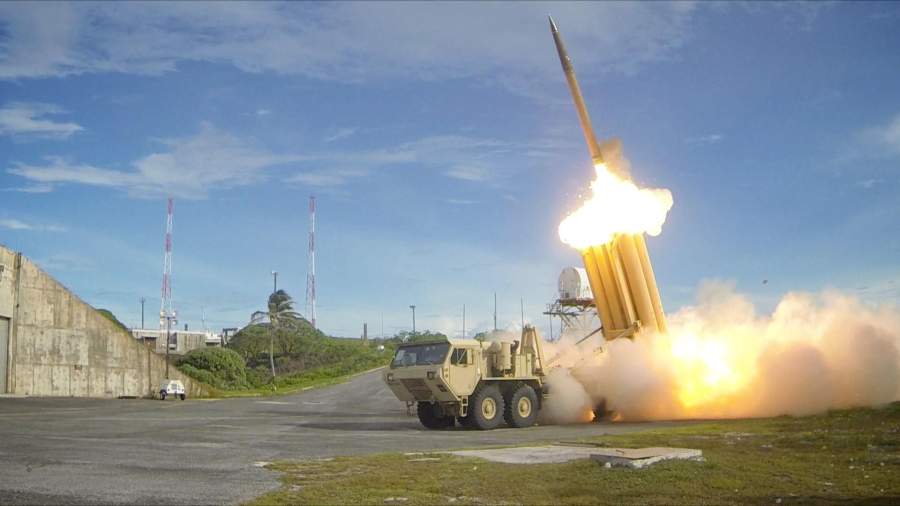 Тестовый запуск системы THAAD