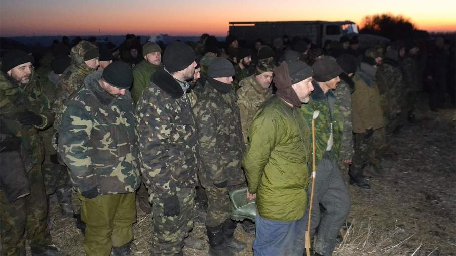 пленные украина днр лнр