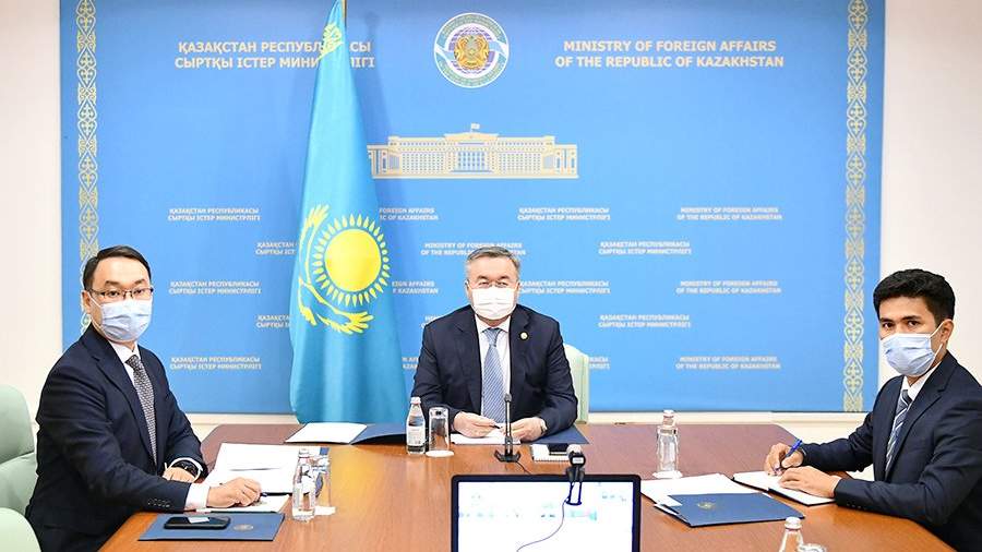 Глава МИД республики Мухтар Тлеуберди на специальной сессии Генассамблеи ООН 26 августа по случаю Международного дня действий против ядерных испытаний