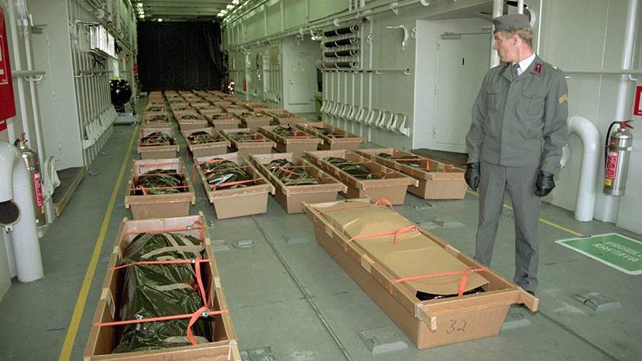 Найденные тела пассажиров затонувшего парома «Эстония»