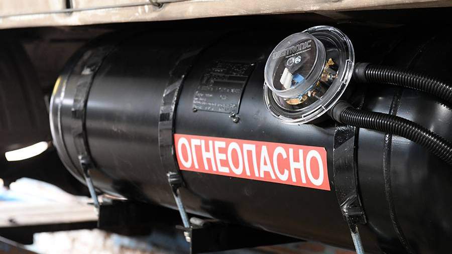 газ
