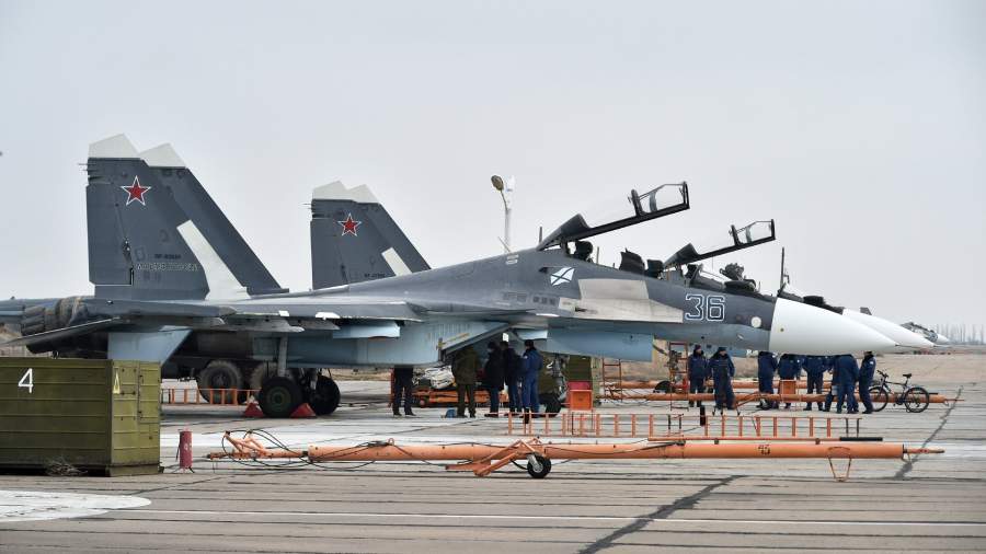 Истребители Су-30СМ