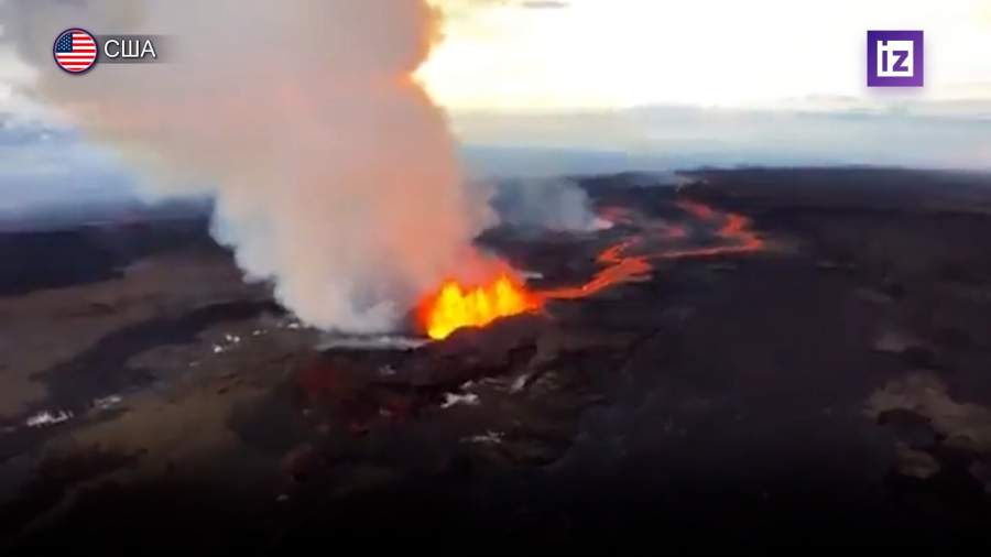На Гавайях начал извергаться вулкан Мауна-Лоа