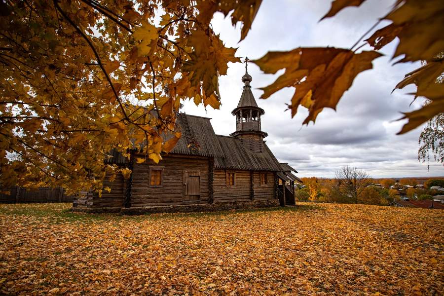 Картинка болдинская осень