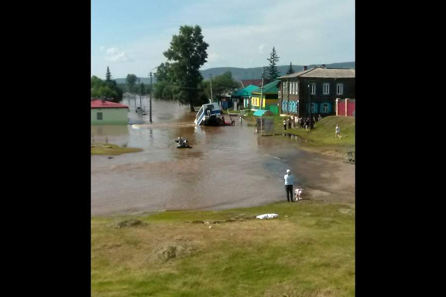 Паводок в Иркутской области