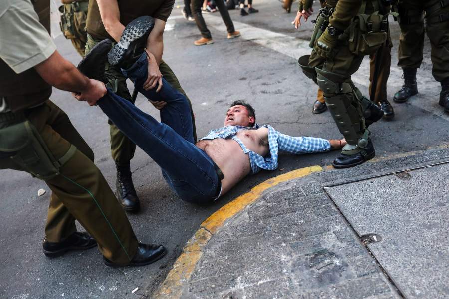 Протесты в Чили