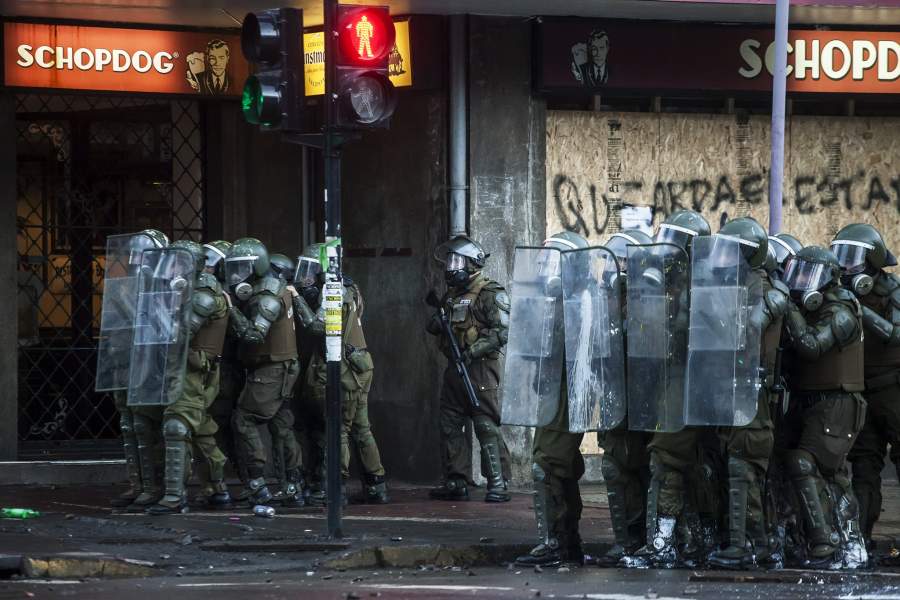 Протесты в Чили