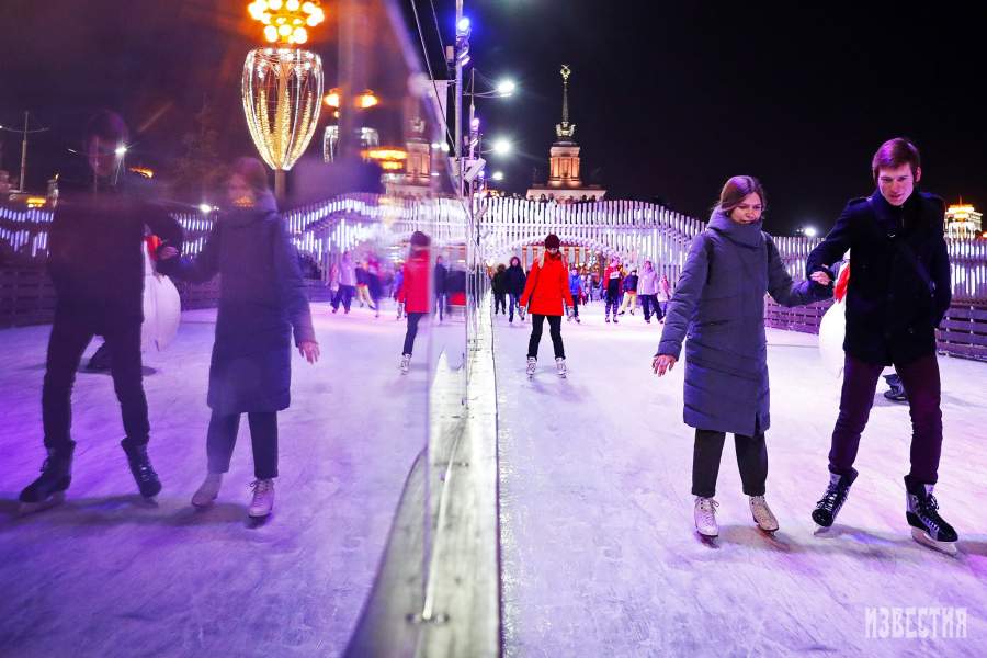 Каток на ВДНХ