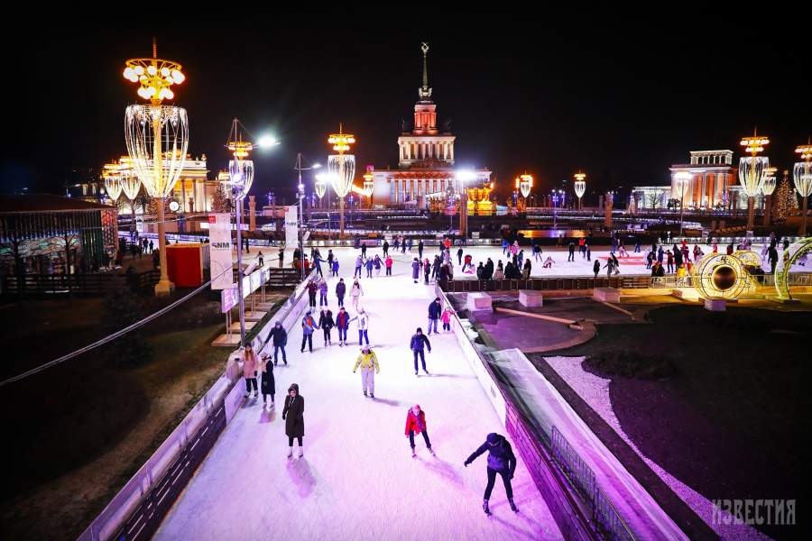 Каток на ВДНХ