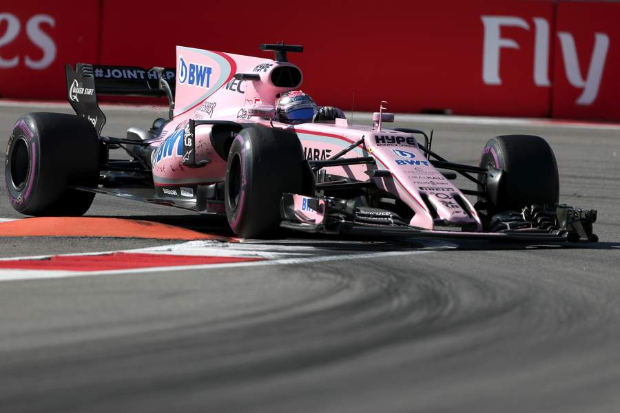 Формула-1. Гран-при России. Гонка. Серхио Перес (Force India)