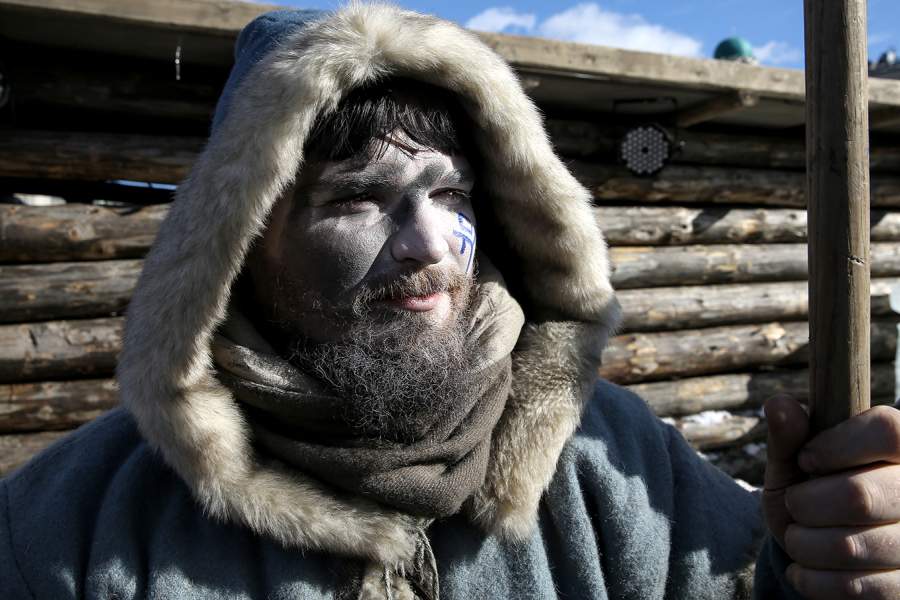 Масленичные гулянья в Москве
