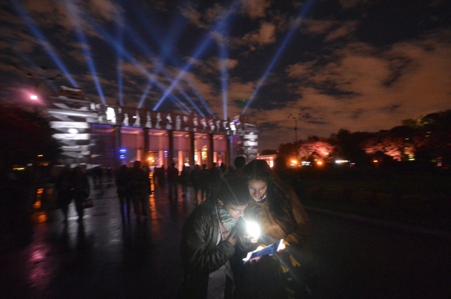 В Москве открылся фестиваль света