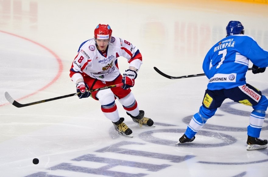 Сборная России отомстила финнам и возглавила Еврохоккейтур