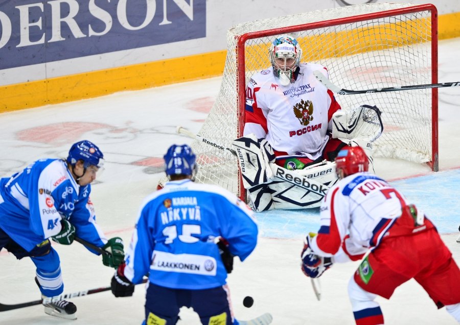 Сборная России отомстила финнам и возглавила Еврохоккейтур