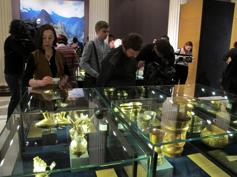 Золото инков заблестело в Пушкинском музее