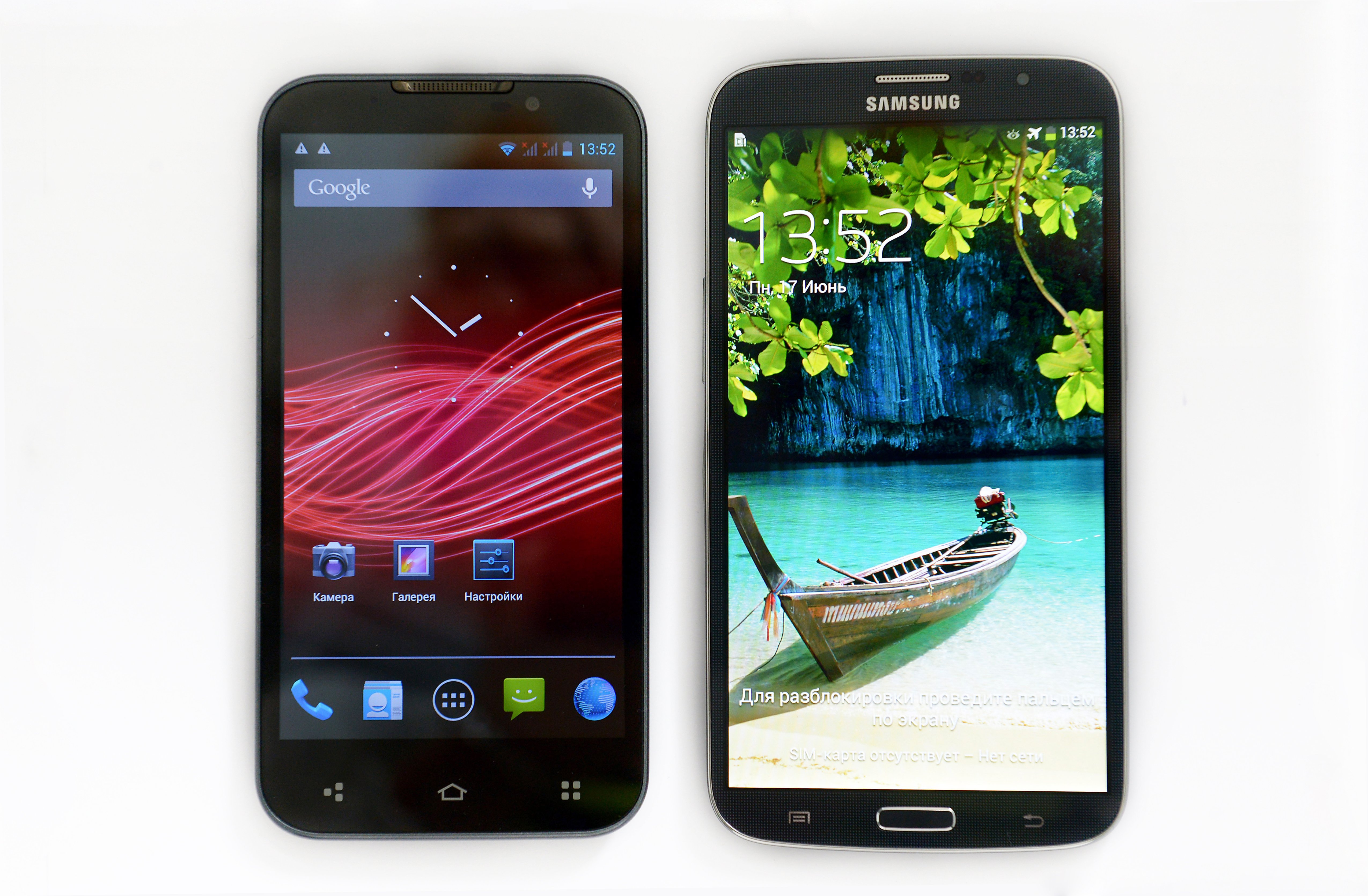 Samsung Galaxy Mega 6.3 и Highscreen Alpha GTX: чей «плафон» лучше?